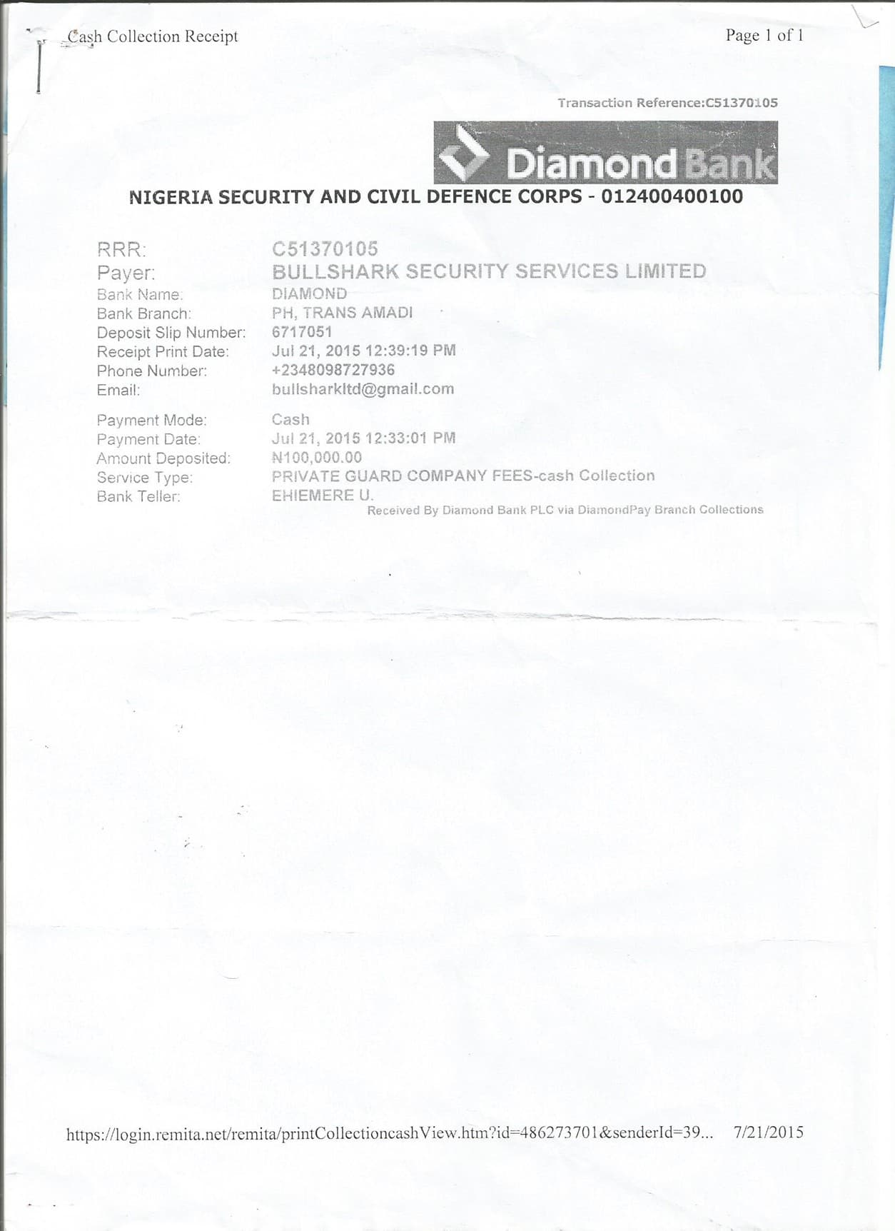 Professional Achievement